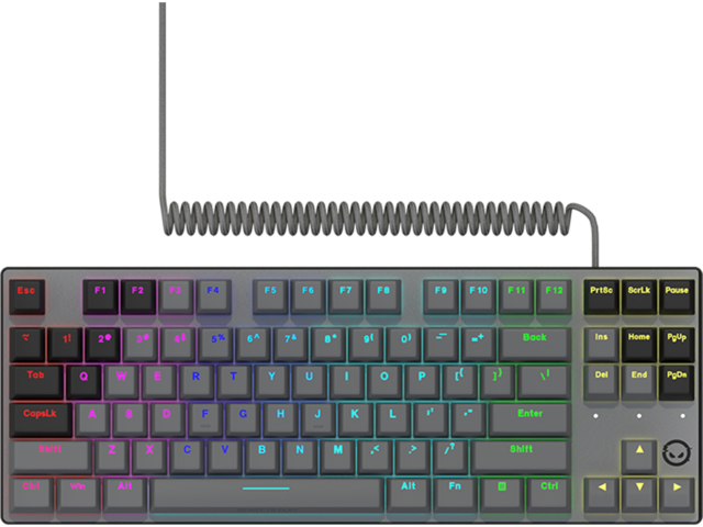 Клавиатури LORGAR Azar 514TKL, Black