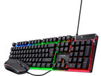 Клавиатури TRUST GXT 838 Azor Keyboard and Mouse set - Black