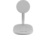 Зарядни устройства Canyon WCS-205 15W Qi2 2в1, в бяло