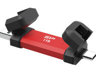 Външни SSD 1TB Silicon Power DS72 Red