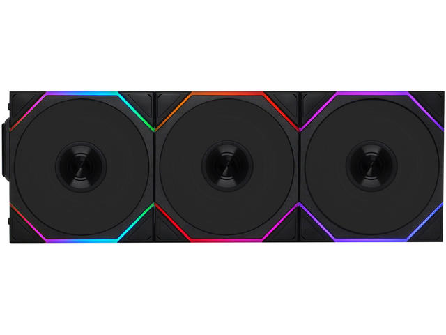 Вентилатори Lian Li UNI FAN TL Wireless 120 Reverse Blade Black 3-Pack