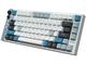 Клавиатури Lamzu Jet75 Magnetic Gaming Keyboard, White/Blue