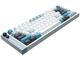 Клавиатури Lamzu Jet75 Magnetic Gaming Keyboard, White/Blue