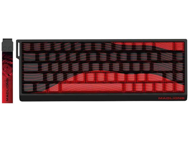 Клавиатури Madlions MAD 68 R - 8K, Black/Red