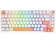 Клавиатури VGN N75 Wired Mechanical Keyboard, Jelly Orange, Power Silver суич