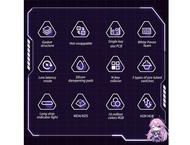 Клавиатури VGN V87 Wireless Mechanical Keyboard, Jelly Orange - Dynamic Silver суич