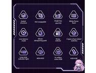 Клавиатури VGN V87 Wireless Mechanical Keyboard, Starry Sky - Dynamic Silver суич