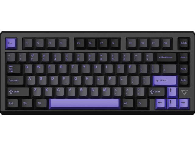 Клавиатури VGN VXE75 V2 Wireless Mechanical Keyboard, Misty Purple - BSUN Aniya Switches, Aluminium