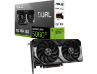 Видео карти ASUS Dual GeForce RTX 5060 Ti 8GB OC Edition