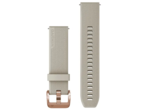 Каишки Garmin Quick Release Bands (20 mm), Light Sand with Rose Gold Hardware