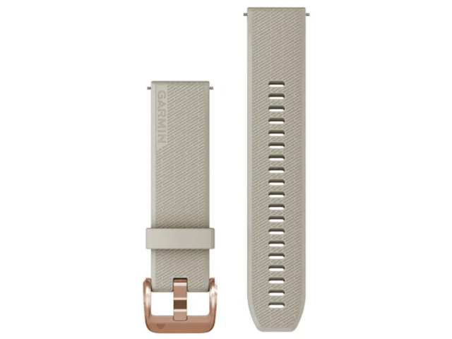 Каишки Garmin Quick Release Bands (20 mm), Light Sand with Rose Gold Hardware