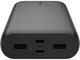 Външни батерии Belkin BoostCharge 32W PD PPS 4-Port Power Bank 26K, Black