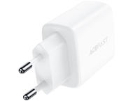 Зарядни устройства Acefast  Fast Charge Wall Charger A25 PD20W (1xUSB-C+1xUSB-A) EU