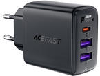 Зарядни устройства Acefast Fast Charge Wall Charger A57 PD35W GaN (1xUSB-C + 2xUSB-A) EU