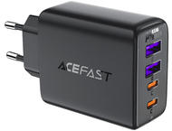 Зарядни устройства Acefast Fast Charge Wall Charger A61 PD45W GaN (2xUSB-C + 2xUSB-A) EU