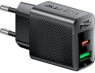 Зарядни устройства Acefast  Fast Charge Wall Charger A98 PD30W GaN (1xUSB-C + 1xUSB-A) EU