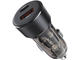 Зарядни устройства Acefast Fast Charge Car Charger B12 60W (1xUSB-C + 1xUSB-A)