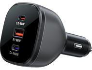 Зарядни устройства Acefast Fast Charge Car Charger B14 165W PD3.1 (2xUSB-C + 1xUSB-A)