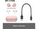 Слушалки Sony WF-C710N, Pink