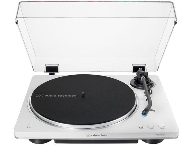 Грамофони Audio-Technica AT-LP70XBT - бял