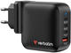 Зарядни устройства Verbatim Mini GaN Wall Charger 100W
