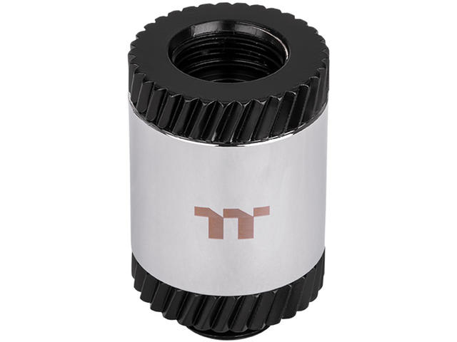 Фитинги Thermaltake Pacific SF Female to Male 30mm Extender – Silver Black