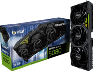 Видео карти Palit GeForce RTX 5080 GamingPro V1 16GB