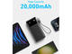 Външни батерии Anker Power Bank Powercore 20000mAh 30W Portable Charger with USB C Cable Lanyard A1384