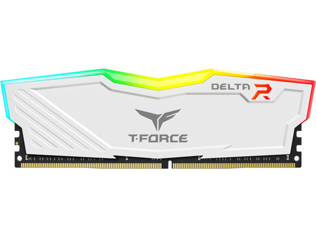 Оперативна памет 8GB DDR4 3200 MT/s TeamGroup T-Force Delta RGB White