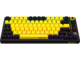 Клавиатури LORGAR KBP7075W, Wireless, Black/yellow, EN layout