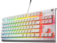 Клавиатури SteelSeries Apex 3 TKL White - Quiet Switch UK Layout
