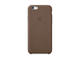 Калъфи Apple iPhone 6 Leather Case кaфяв