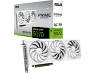 Видео карти ASUS PRIME GeForce RTX 5070 White 12GB OC Edition