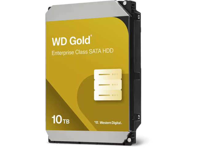 Твърди дискове 10TB Western Digital Gold Enterprise Class