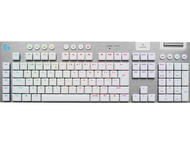 Клавиатури Logitech G915 X LIGHTSPEED TKL, Tactile - US INTL, White