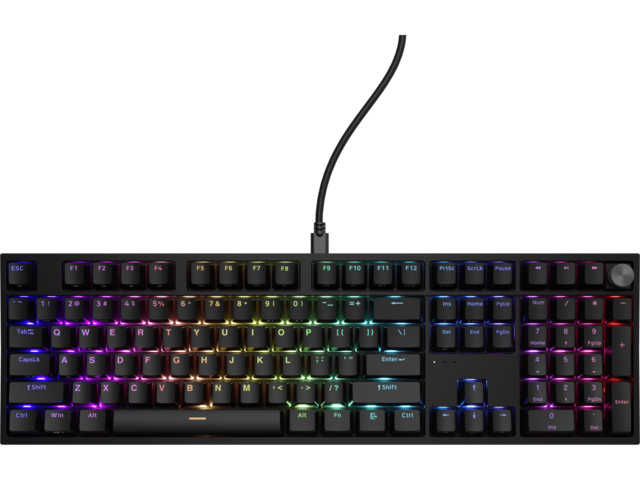 Клавиатури Genesis Thor 404 Gateron Yellow Pro, US Layout, Black