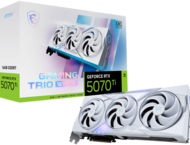 Видео карти MSI GeForce RTX 5070 Ti 16G GAMING TRIO OC White