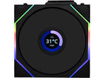 Вентилатори Lian Li UNI FAN TL Wireless LCD 120 Black