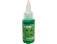 Течности XSPC EC6 Coolant ReColour Dye, UV Green - 30ml