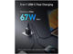 Зарядни устройства Anker Prime 67W GaN (3 порта)