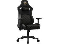 Геймърски столове COUGAR DEFENSOR Gold F, Black Gold,30.5 kg