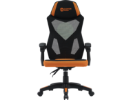 Геймърски столове Canyon Mesh Gaming Chair Wave MCH02, Black Orange
