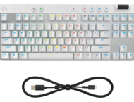 Клавиатури Logitech PRO X TKL RAPID - WHITE - US INT`L