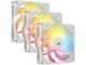 Вентилатори Corsair RS120-R ARGB PWM White Triple Pack