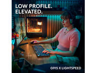Клавиатури Logitech G915 X LIGHTSPEED, Black US International Tactile