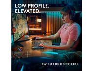 Клавиатури Logitech G915 X LIGHTSPEED TKL,  Clicky - US INT