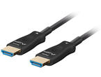 Кабели и Адаптери Lanberg HDMI M/M v2.1 кабел 20 м оптичен черен aoc