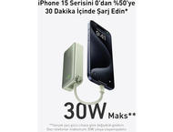 Външни батерии Anker Nano Power Bank(30W,Built-In USB-C Cable) - Green