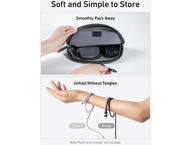 Кабели и Адаптери Anker USB-C to USB-C Cable (240W, Upcycled-Braided) B2B - UN (excluded CN, Europe) Black 1