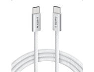 Кабели и Адаптери Anker Zolo USB C to USB C 240W Braided Fast Charging Cable A8060, White